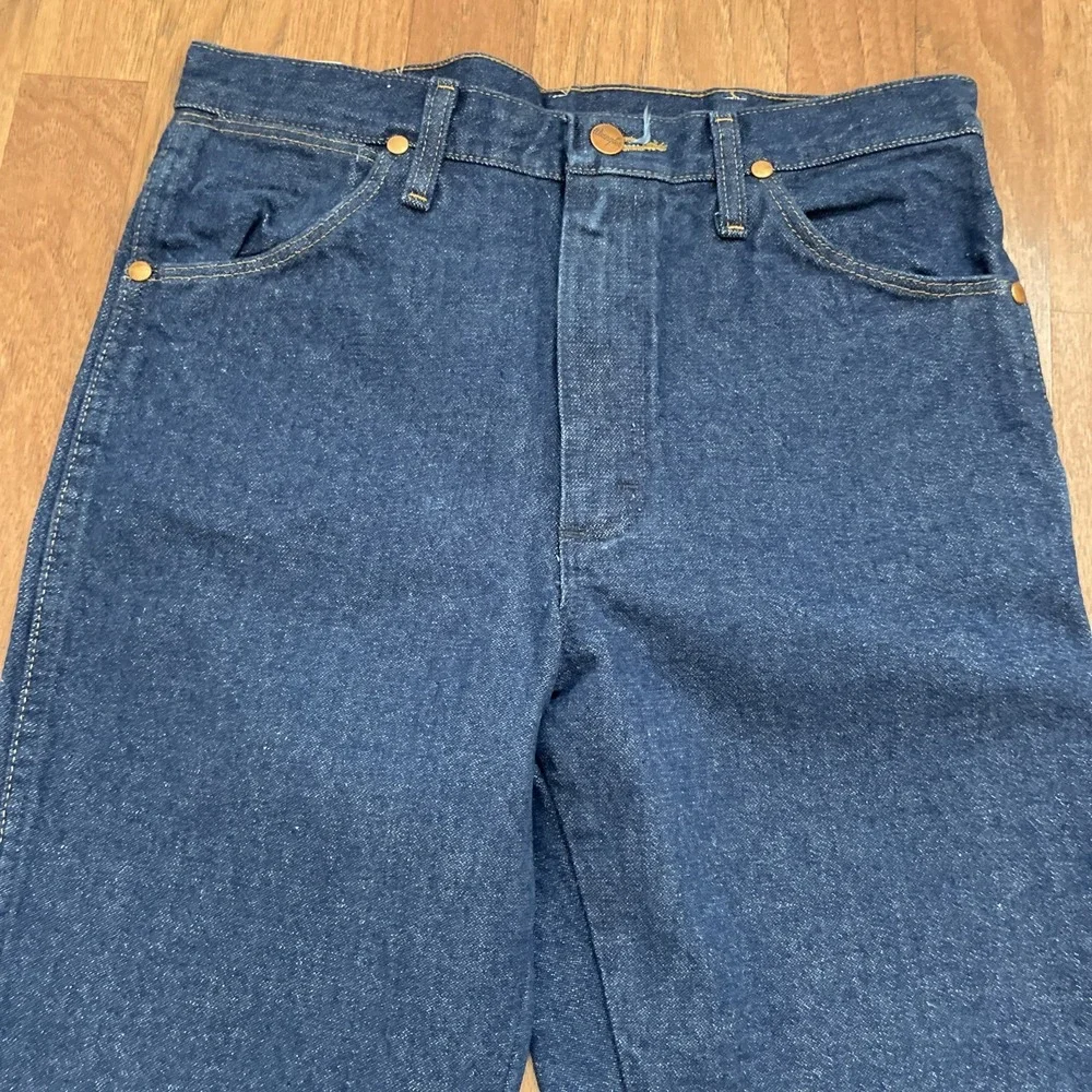 Wrangler Men's Cowboy Cut Slim Fit Indigo Jeans 936PWD 30x34  NWT